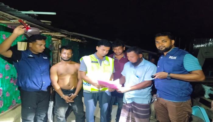 ব্রাহ্মণপাড়ায় ১০ কেজি গাঁজাসহ মাদক কারবারি গ্রেপ্তার