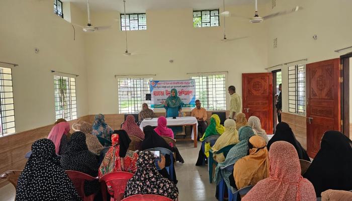 ব্রাহ্মণপাড়ায় গ্রামীণ নারীদের উন্নয়নে দিনব্যাপী প্রশিক্ষণ অনুষ্ঠিত