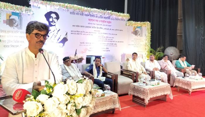 কুমিল্লায় জাতীয় কবি নজরুলের ১২৭তম জন্মজয়ন্তীর সমাপনী