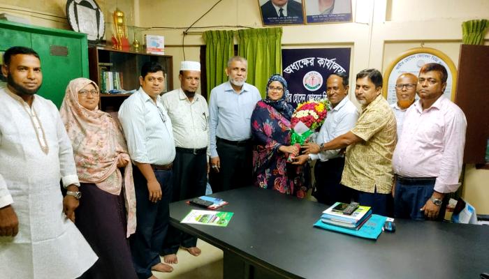 শিদলাই আমীর হোসেন জোবেদা ডিগ্রি কলেজের সভাপতি নির্বাচিত হলেন সাবিনা আফরোজ