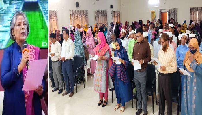 ব্রাহ্মণপাড়ায় জুলাই পুনর্জাগরণে সমাজ গঠনে শপথ অনুষ্ঠান