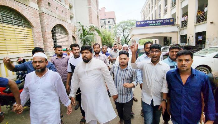 মুরাদনগর বিএনপির ১৩ নেতাকর্মীর  জামিন না মঞ্জুর, কারাগারে প্রেরণ