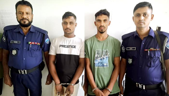 তিতাসে নিহত শীর্ষসন্ত্রাসী  মামুনের দুই সহযোগী  ইয়াবাসহ আটক