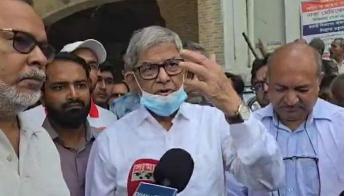 ভারতে গিয়ে শয়তানি করছেন হাসিনা: ফখরুল