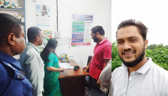 লালমাইয়ে মেডিক্যাল প্রতিনিধি হলেন ভুয়া ডাক্তার; জরিমানা করলেন ইউএনও