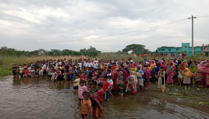 ঢোলভাঙ্গা নদীতে গোসলে নেমে নিখোঁজ ১০ বছরের শিশু, খোজ মেলেনি