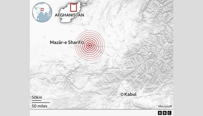 আফগানিস্তানে ৬.৩ মাত্রার ভূমিকম্পে নিহত ৮