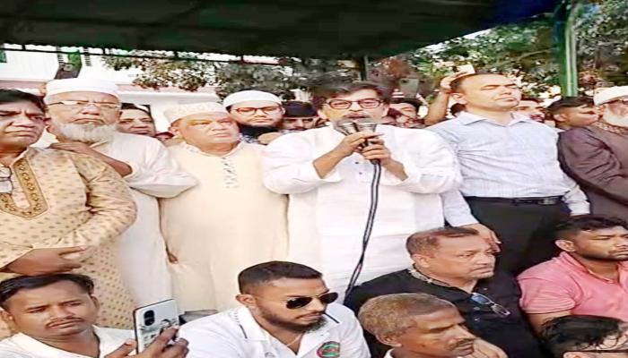 নেতাকর্মীদের ভালোবাসায়  সিক্ত হয়ে কাঁদলেন ইয়াছিন