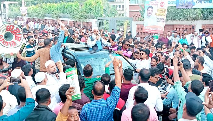 বিভেদ ভুলে ধানের শীষের   প্রার্থীর জন্য একাট্টা বিএনপি