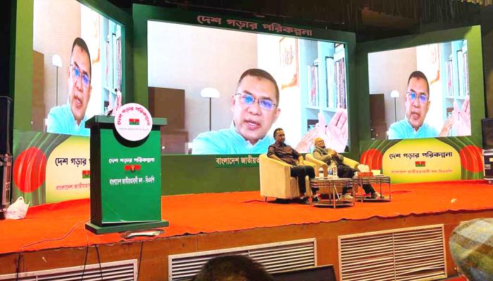 প্রার্থী নয়, মার্কাতেই ভরসা   রাখতে বললেন তারেক