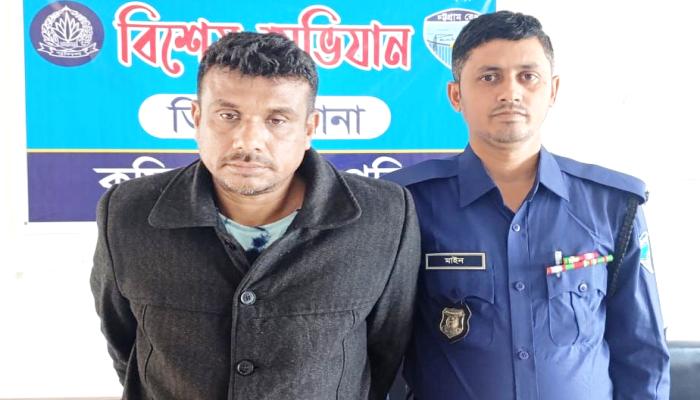 তিতাসে শাশুড়িকে পানিতে চুবিয়ে   হত্যার প্রধান আসামী গ্রেফতার