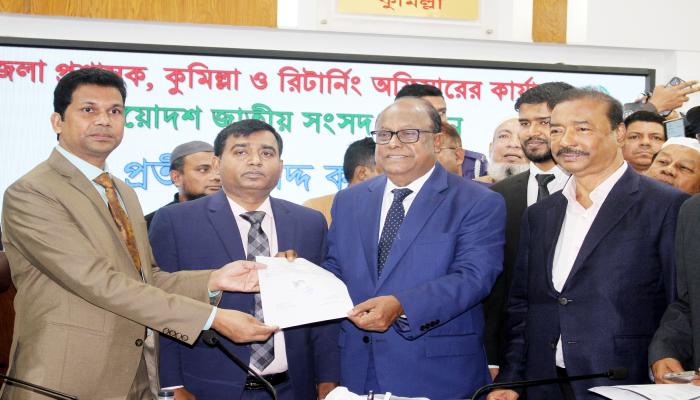 কুমিল্লা-৭ চান্দিনা   আসনে প্রতীক পেয়েই   প্রচারণা, হাত পাখার   প্রার্থীকে জরিমানা