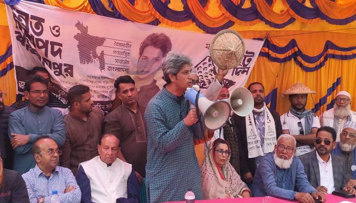 বাঞ্ছারামপুরে মাঠ চষে  বেড়াচ্ছেন বিএনটি জোট   প্রার্থী জোনায়েদ সাকি