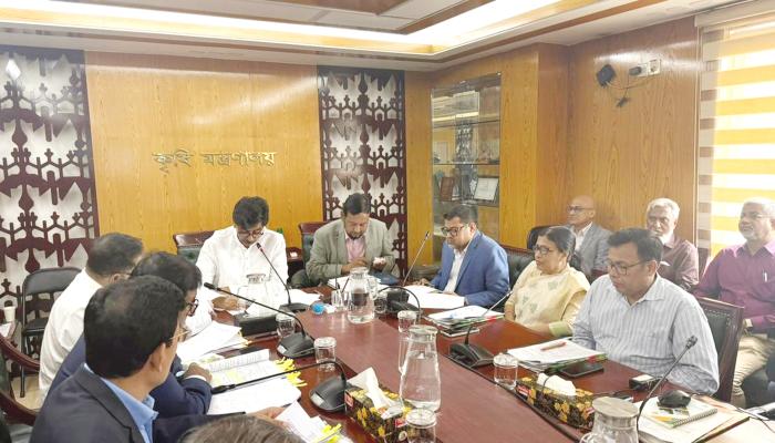 প্রকল্পে অনিয়ম-দুর্নীতি বরদাস্ত করা   হবে না-কৃষি মন্ত্রী আমিন উর রশিদ