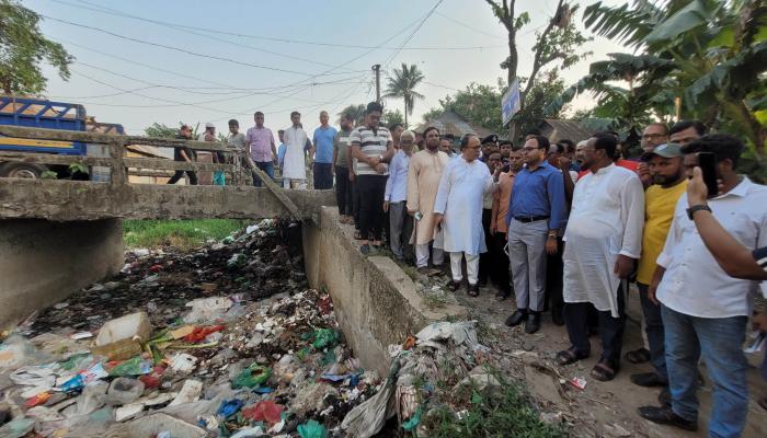 খালগুলো দখলমুক্ত করে পুনঃখননের মাধ্যমে পূর্বের জলধারা ফিরিয়ে আনা হবে-এমপি জসীম