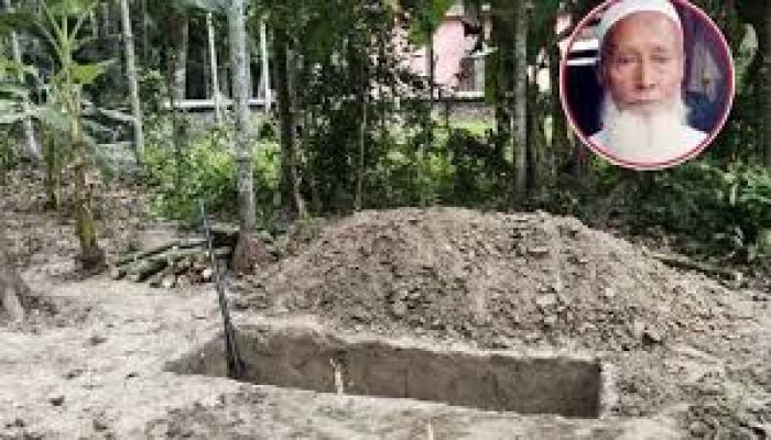 চাঁদপুরে বন্ধুর কবর খুঁড়তে গিয়ে কবরেই বন্ধুর মৃত্যু