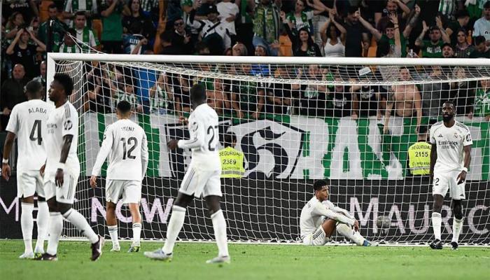 ৯৪ মিনিটের গোলে জয়ের মুখ থেকে পয়েন্ট হারাল রিয়াল মাদ্রিদ