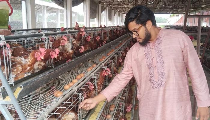 দাদা-বাবার পথ ধরে উদ্যোক্তা গোলাম সামদানী, খামারে কর্মসংস্থান ১৬ জনের