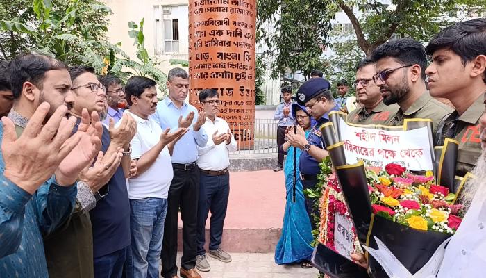 কুমিল্লায় যথাযোগ্য মর্যাদায় পালিত হলো জুলাই শহিদ দিবস