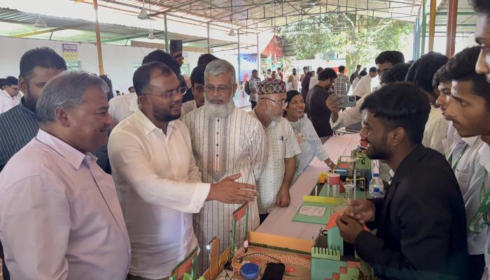 সিসিএন পলিটেকনিক ইনস্টিটিউটে প্রযুক্তির মেলা, প্রদর্শিত হয়েছে ৩৯টি প্রকল্প