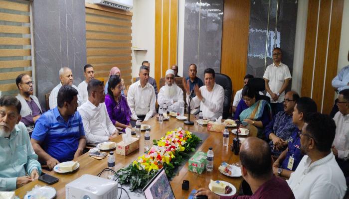 কুমিল্লা উন্নয়ন কর্তৃপক্ষের কার্যক্রম ও ভবিষ্যৎ পরিকল্পনা নিয়ে আলোচনা সভা অনুষ্ঠিত