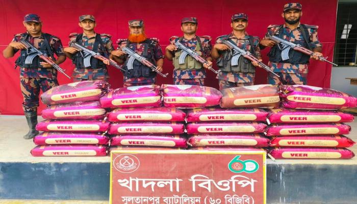 ব্রাহ্মণপাড়া-বুড়িচংসহ সীমান্তে ৩০ লাখ টাকার চোরাই পণ্য জব্দ