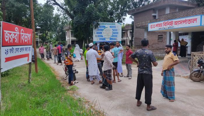 ব্রাহ্মণপাড়ায় ধান মাড়াইয়ের মেশিনের তার খুলতে গিয়ে কৃষকের মৃত্যু
