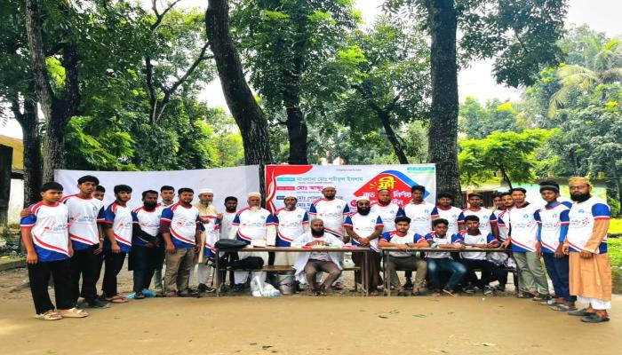 নিমসার উচ্চ বিদ্যালয়ে গোল্ডেন সোসাইটি ফাউন্ডেশনের ফ্রি ব্লাড গ্রুপ নির্ণয় ক্যাম্প