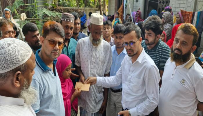 মেঘনা নদীতে ট্রলারডুবিতে নিহতদের পরিবারকে আর্থিক সহায়তা প্রদান!