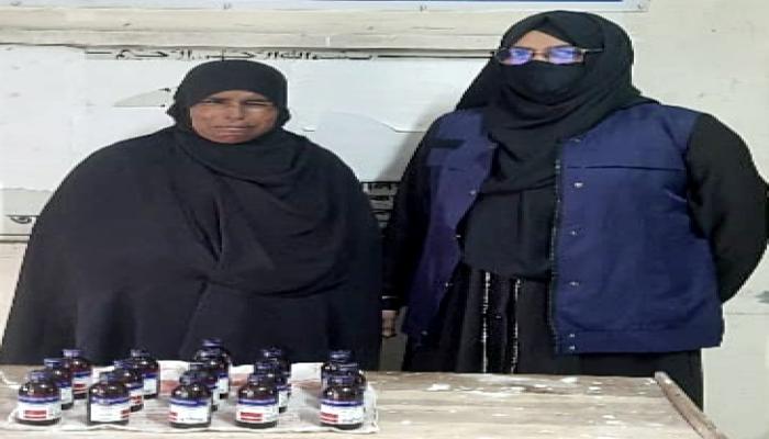 ব্রাহ্মণপাড়ায় ১৬ বোতল স্ক্যাফ সিরাপসহ এক নারী মাদক কারবারি গ্রেপ্তার