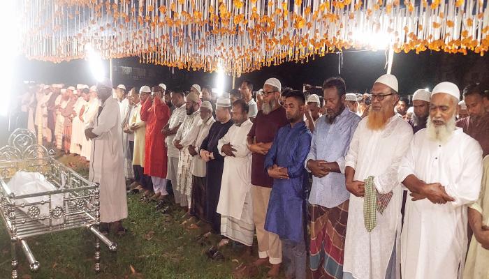 আলহাজ্ব জুনাব আলীর নাতি মেরিন ইঞ্জিনিয়ার সাব্বিরের ইন্তেকাল
