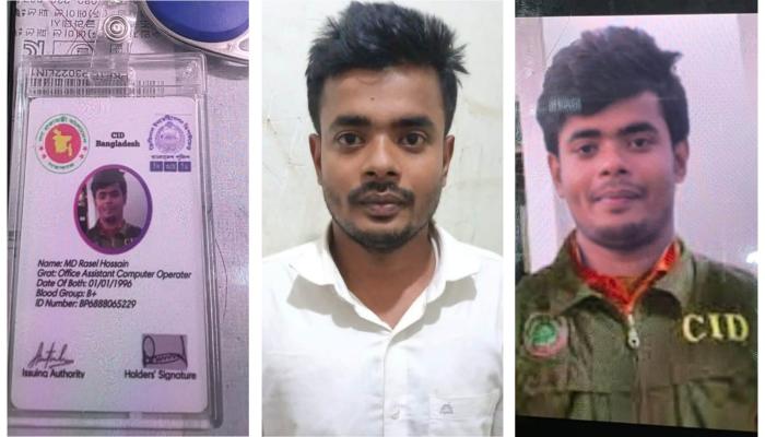 পুলিশ কার্যালয়ে গিয়ে সিআইডির পরিচয়,অতপর: মোটরসাইকেল ছাড়াতে গিয়ে আটক
